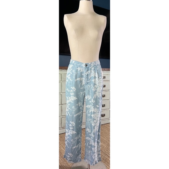 Anthropologie Paige Floral Pants 4 - Picture 11 of 12